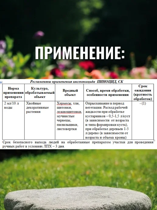 АВГУСТ Пиноцид для хвойных, 2 мл, фото 3
