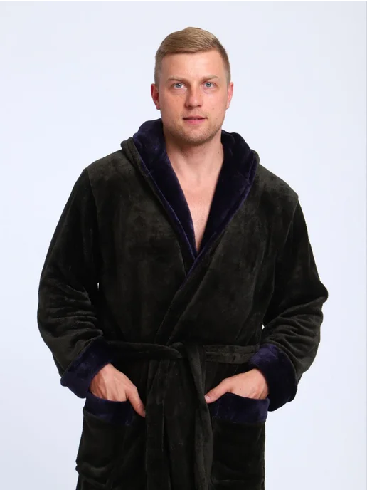 ADAM Халат банный, зеленый, фото 3