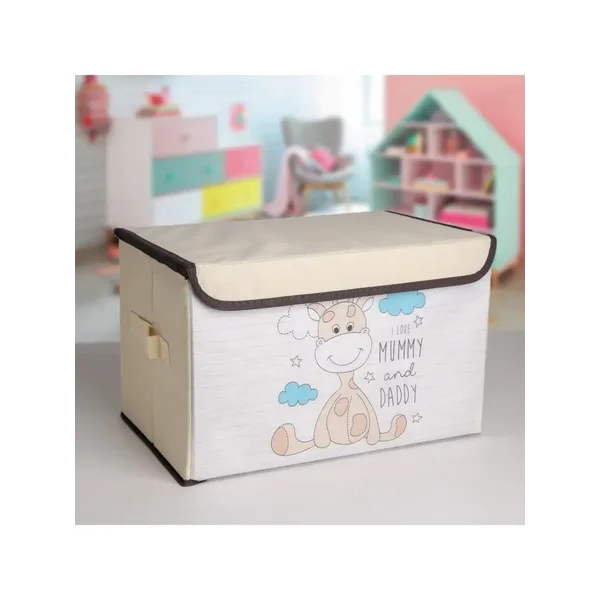 Короб для хранения с крышкой «Жеребёнок», 38×25×24 см