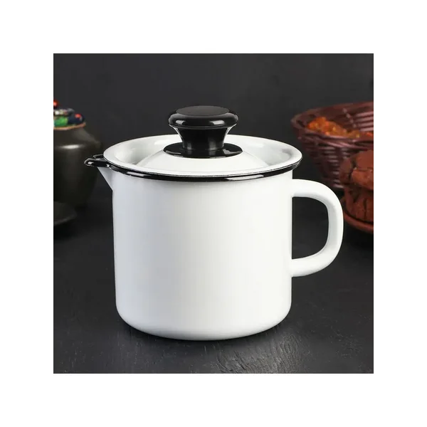 Кружка 1л с крышкой