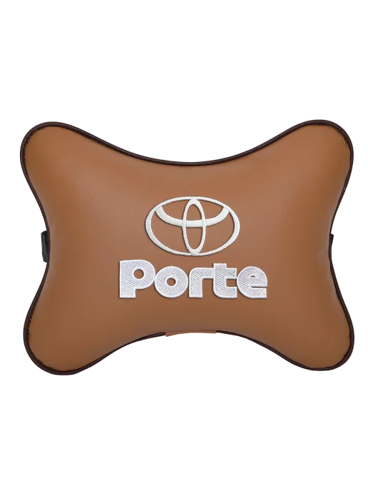 VITAL TECHNOLOGIES Подушка на подголовник TOYOTA Porte (аксессуар), оранжевый