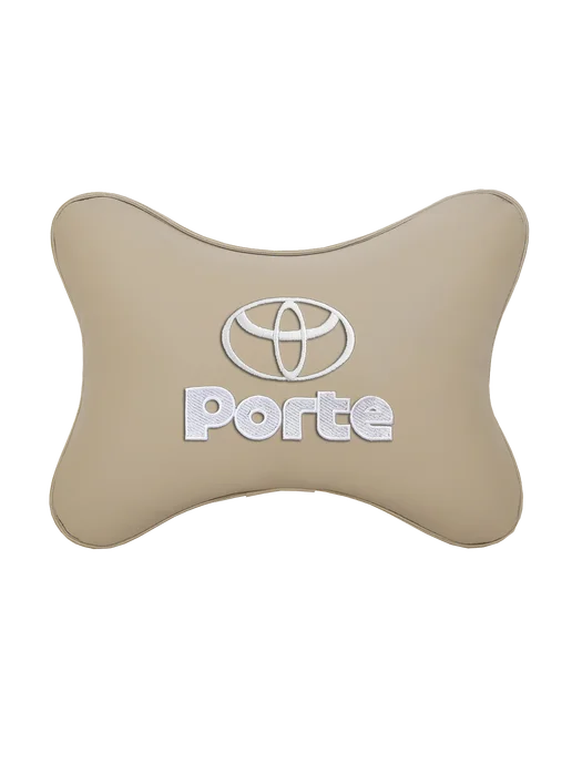VITAL TECHNOLOGIES Подушка на подголовник TOYOTA Porte (аксессуар), бежевый