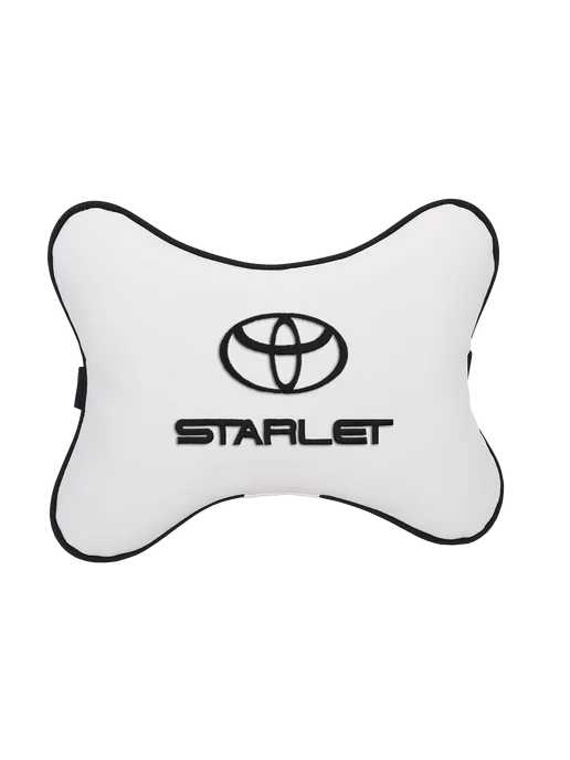 VITAL TECHNOLOGIES Подушка на подголовник TOYOTA Starlet (аксессуар), белый