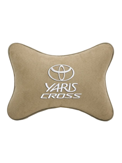 VITAL TECHNOLOGIES Подушка на подголовник TOYOTA Yaris Cross (аксессуар), бежевый