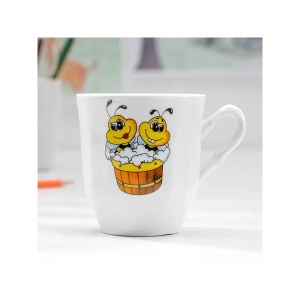 Кружка "Пчёлы", 250 мл, фарфор