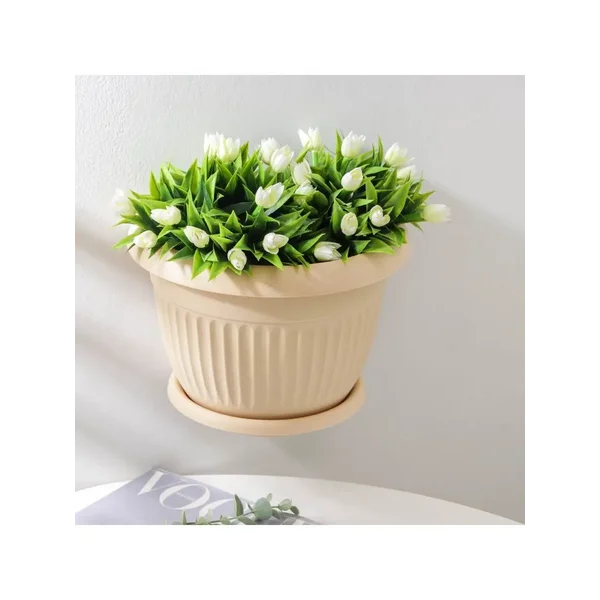 Горшок с поддоном настенный «Ливия», 4,6 л