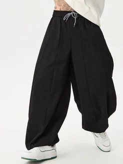 Брюки широкие оверсайз багги y2k Umbra Looks 332602117 купить за 3 578 ₽ в интернет-магазине Wildberries