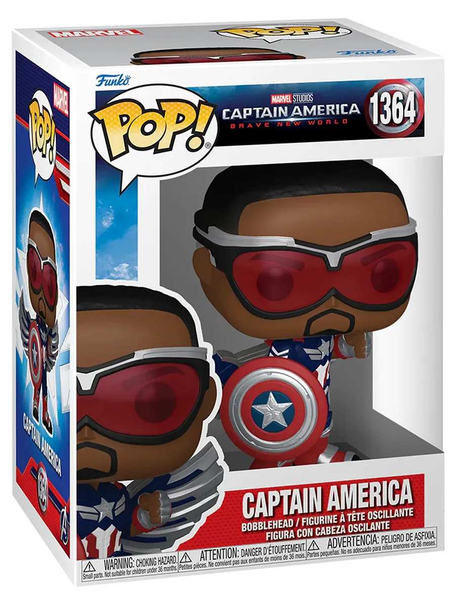 Фигурка Funko POP! Bobble Marvel Captain America
