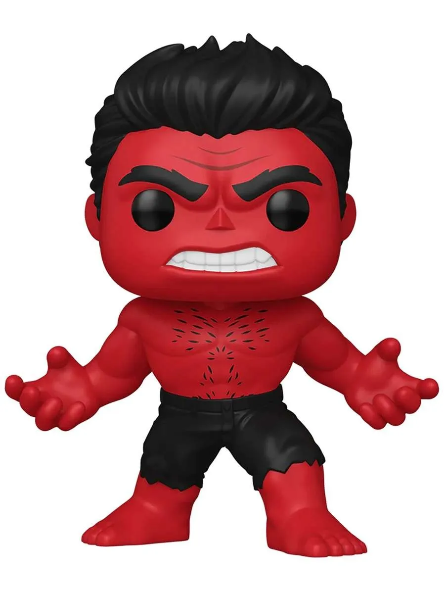Фигурка Funko POP! Bobble Marvel Captain America Red Hulk 6