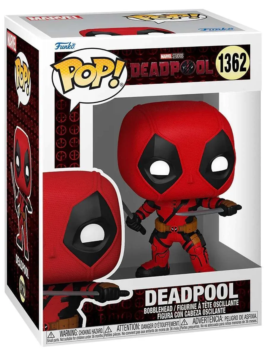 Фигурка Funko POP! Bobble Marvel Deadpool 3 Deadpool