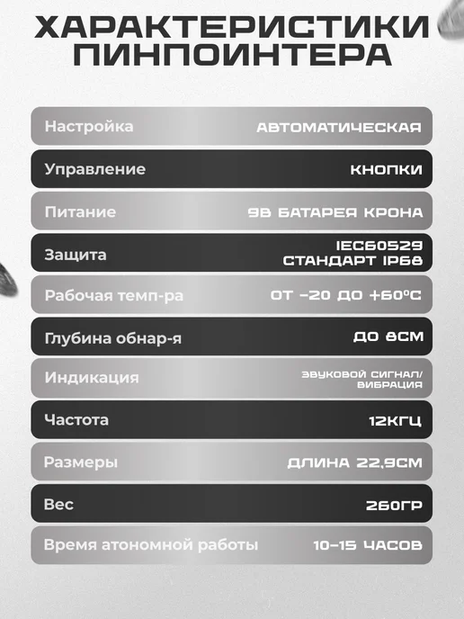 NEXMOR Пинпоинтер MD700, ручной металлоискатель, вариант, фото 2