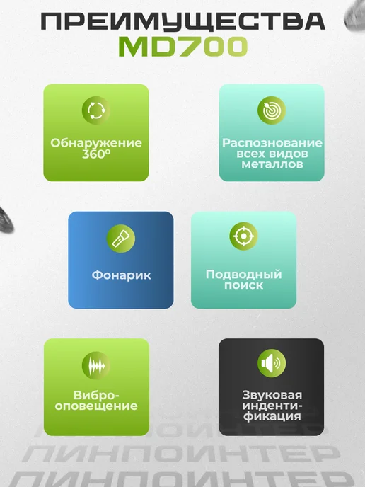 NEXMOR Пинпоинтер MD700, ручной металлоискатель, вариант, фото 3