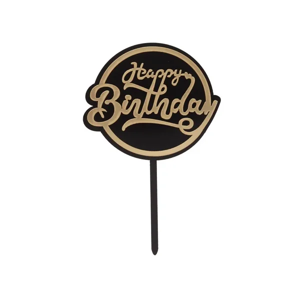 Топпер "С днем рождения"