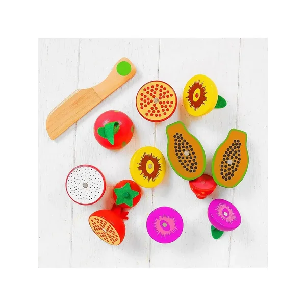 Набор продуктов в ящике Ягоды и фрукты на магнитах