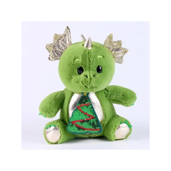 Мягкая игрушка символ года дракон с елочкой
