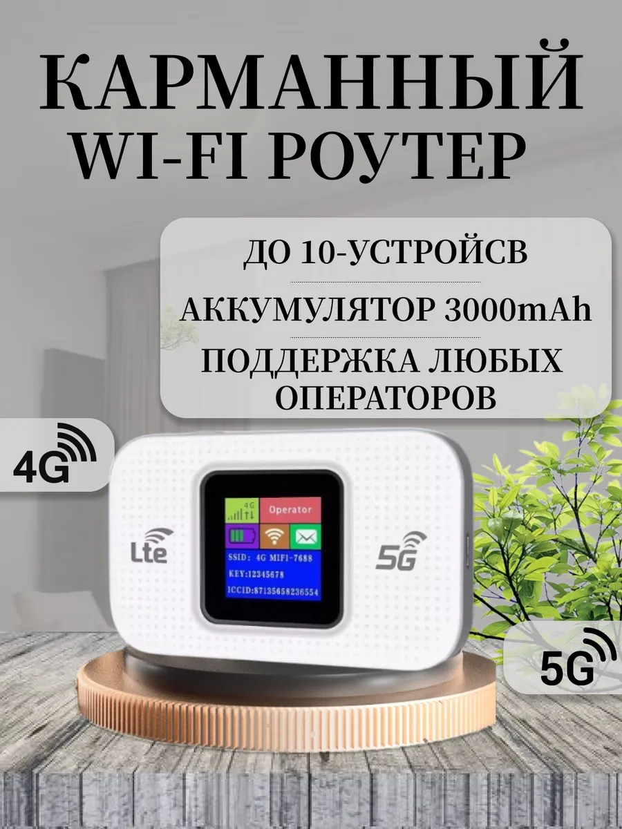 Портативный Модем роутер wi-fi