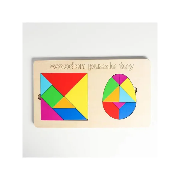 Развивающий набор "Танграм + яйцо" 30Х17,3Х0,8 см