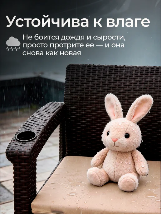 HomlyGreen Садовая мебель 5+2+1+стол, бежевые подушки, бежевый, фото 5