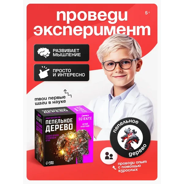 Набор для опытов Пепельное дерево