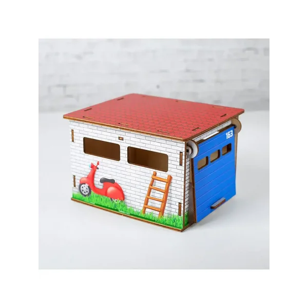 Игровой домик, гараж-игрушка для мальчика