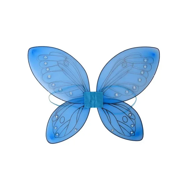 Карнавальные крылья "Прелесть", цвет голубой