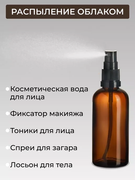 Pack-Stage Russia Флакон с распылителем 100 мл стеклянный, 100 мл, фото 2