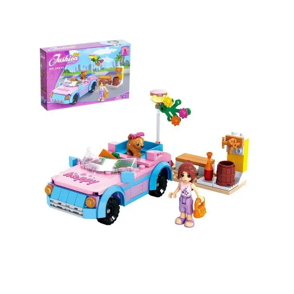 Конструктор Автомобиль-кабриолет, 145 деталей