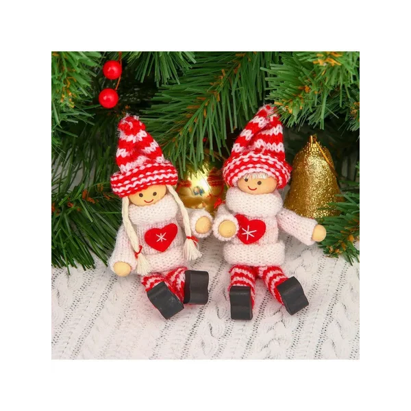 Игрушка-подвеска "Куколка с сердечком", МИКС