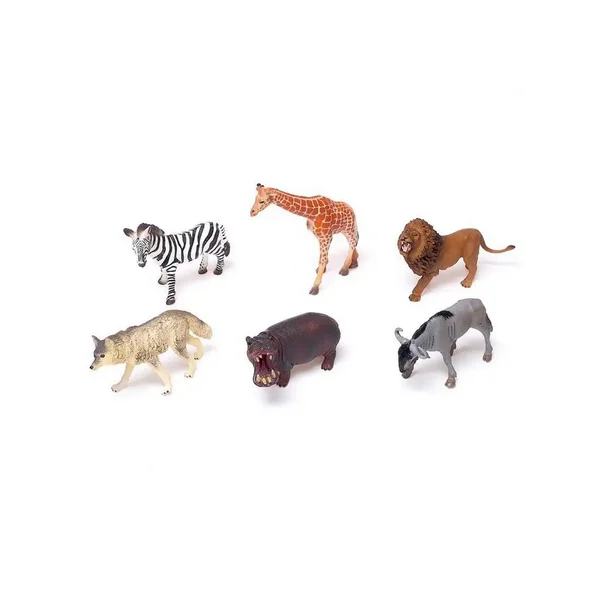 Набор животных "Звери Африки", 6 фигурок