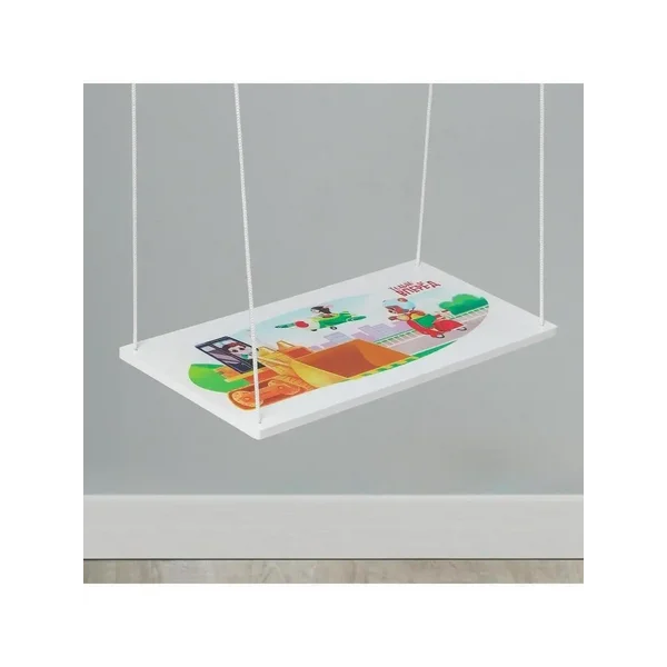 Качели детские подвесные "Только вперёд" из дерева