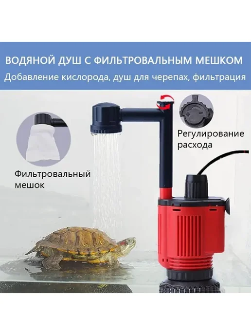 ЛИНМУ Электрический сифон для аквариума грунтоочиститель, вариант, фото 4