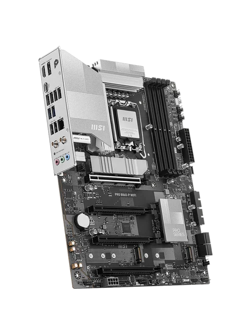 MSI Материнская плата PRO B860-P WIFI LGA1851 Intel B860 ATX RT, Intel B860 RT, фото 4