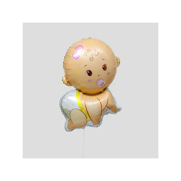 Воздушный шар фольгированный Младенец - девочка