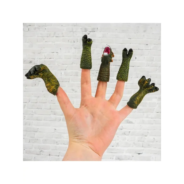 Фигурки на пальцы "Динозавр", пальчиковый театр