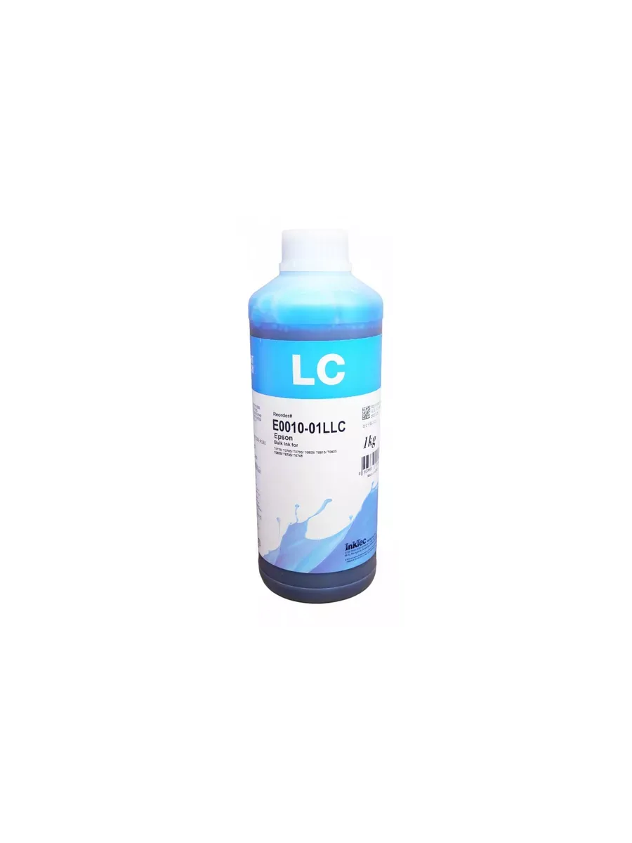 Чернила InkTec Epson T0825/ E0010-01LLC / светло-голубые, 1л