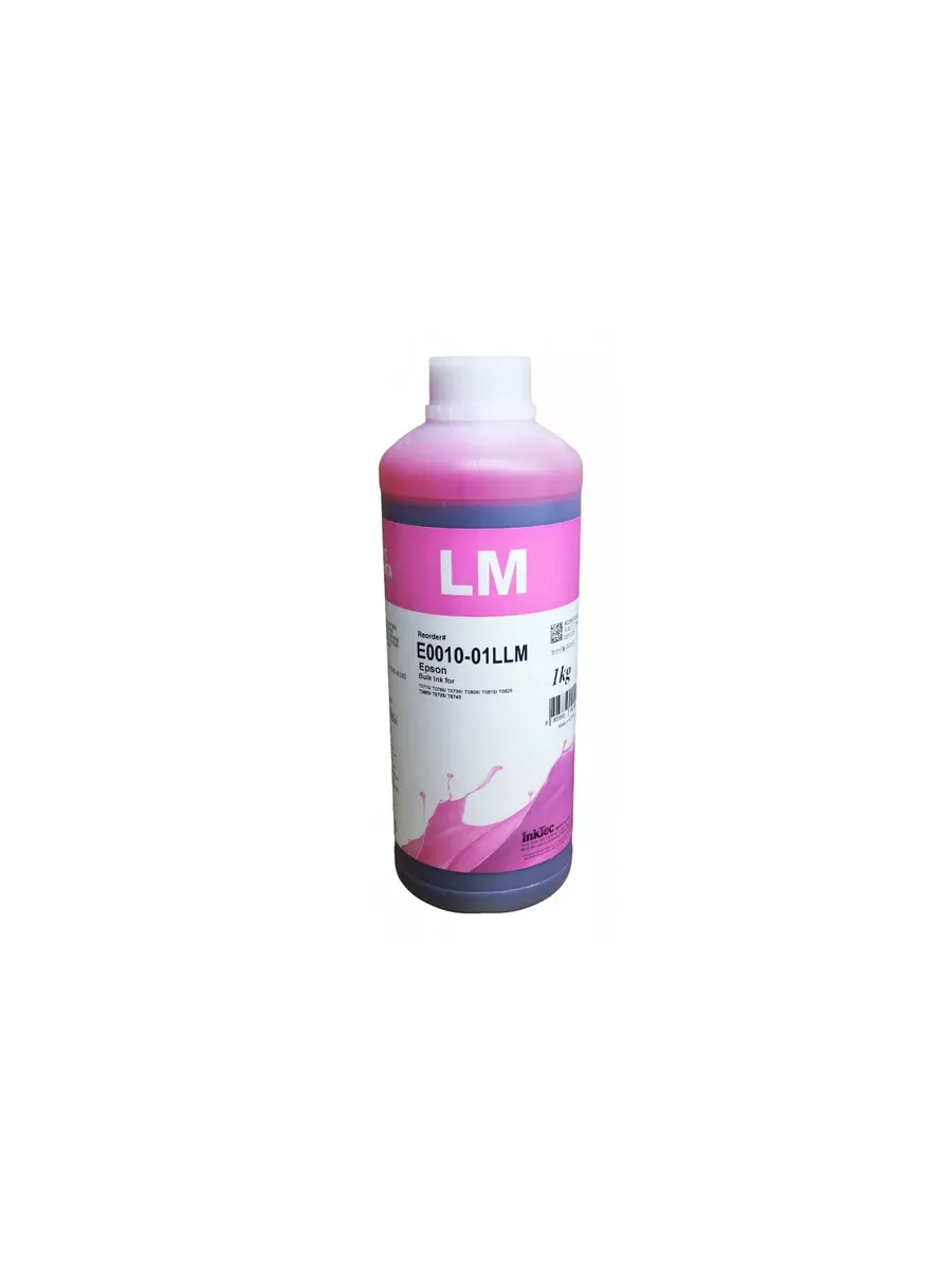 Чернила InkTec Epson T0826 / E0010-01LLM / светло-пурпур,1л