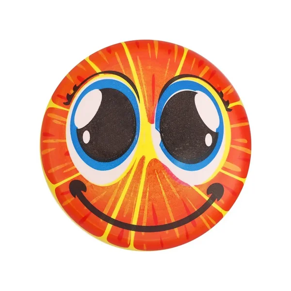 Мяч детский "Красный апельсин" 22 см, 60 г