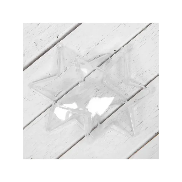 Заготовка - подвеска "Звезда 6-ти конечная", 4.3*10*10 см