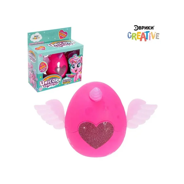 Набор для опытов/ Яйцо единорога с сюрпризом/ Опыты