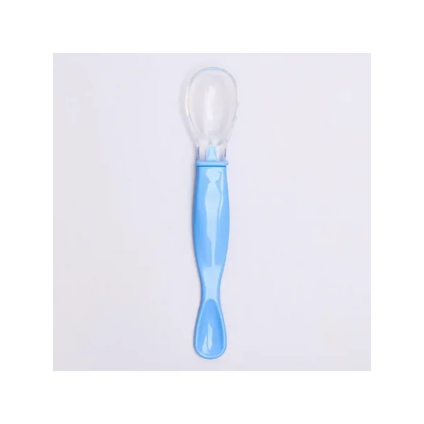 Ложка детская для кормления силиконовая