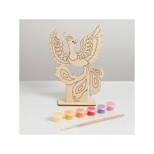 Роспись по дереву "Жар-птица"