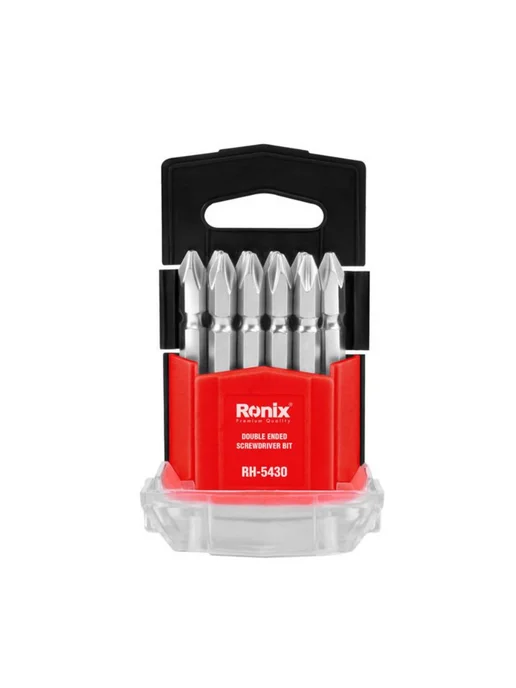 Набор бит для двусторонней отвертки Ronix RH-5430, черный, фото 3