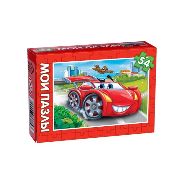 Пазл детский «Крутые гонки №6», 54 элемента