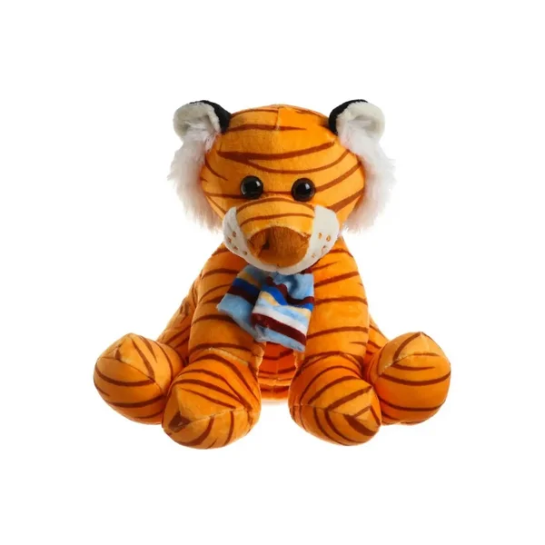 Мягкая игрушка-копилка/Тигр с шарфом/Детская игрушка/Подарок