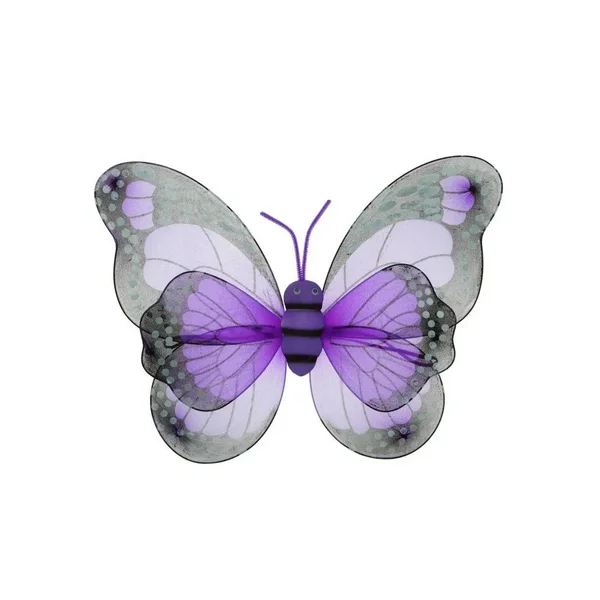 Карнавальные крылья "Бабочка", для детей, цвет фиолетовый