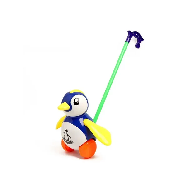 Каталка на палке "Пингвин", МИКС