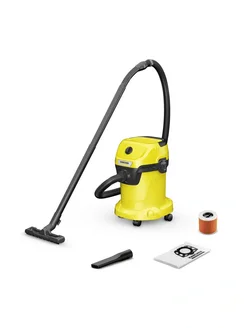 Хозяйственный пылесос WD 3 V-17/4/20 1.628-127.0 Karcher 333388928 купить за 9 380 ₽ в интернет‑магазине Wildberries
