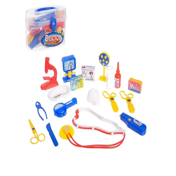 Набор доктора Здоровье в чемоданчике, 18 предметов