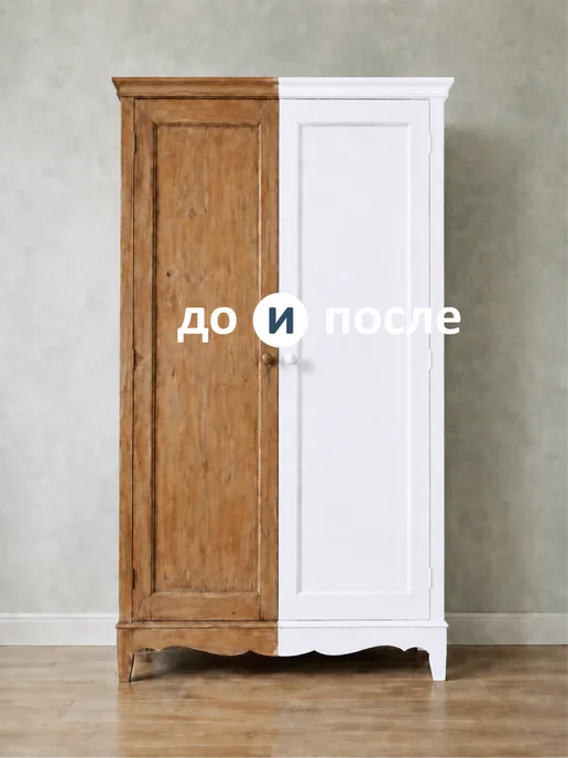 De’art Краска акриловая De'Art для мебели глянцевая белый бриз, белый, фото 3