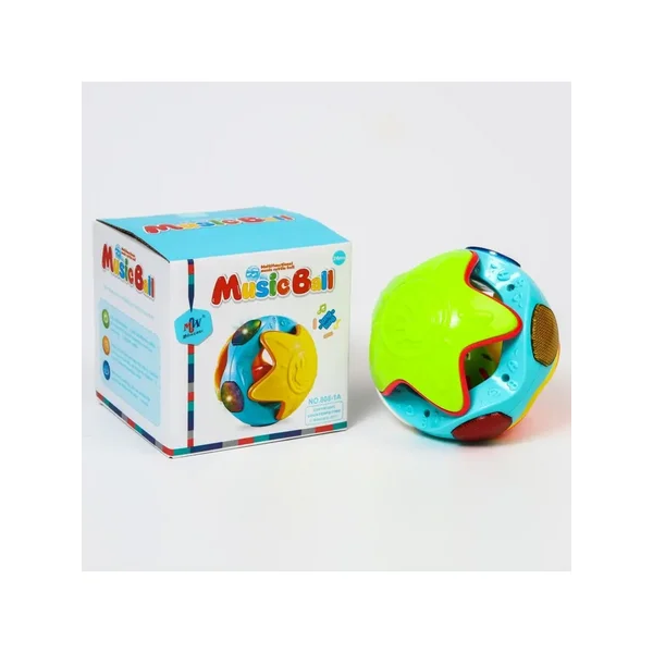 Развивающая игрушка "Мультимяч", световые и звуковые эффекты